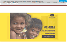 Tablet Screenshot of brightex.net